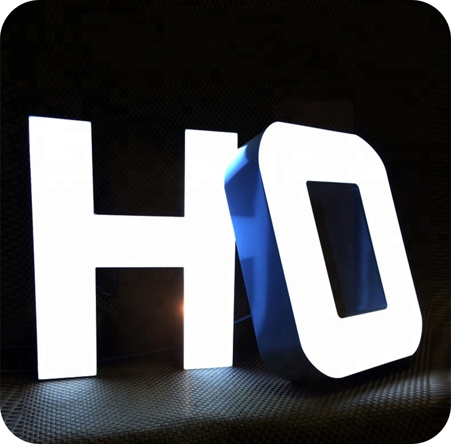 Объемные буквы с лицевой подсветкой