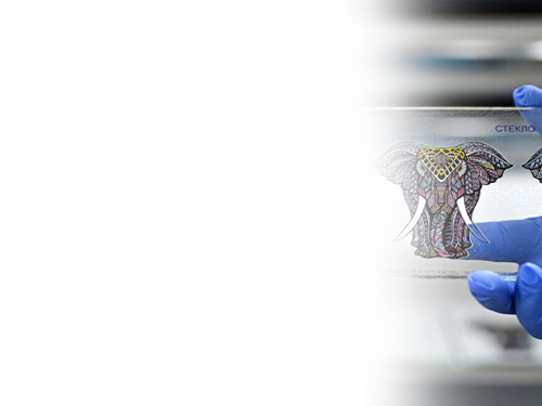 Печатаем на стекле любой сложности