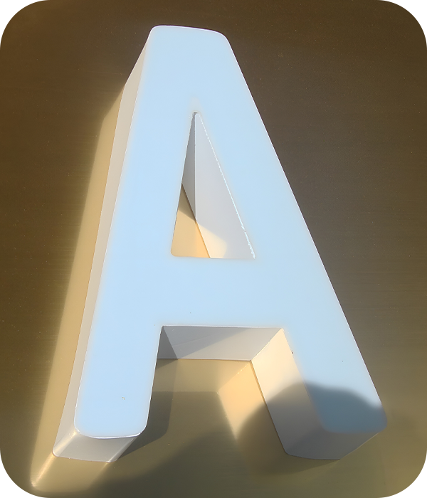 Вывески из объемных пластиковых букв, Пенза