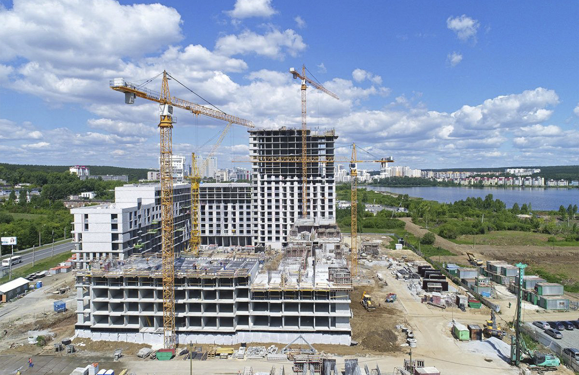 Строительство еще идет